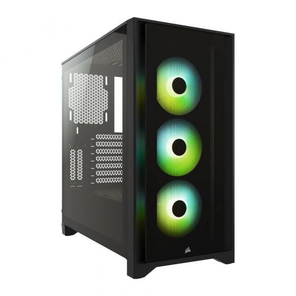 Корпус Corsair iCUE 4000X RGB Midi-Tower черный